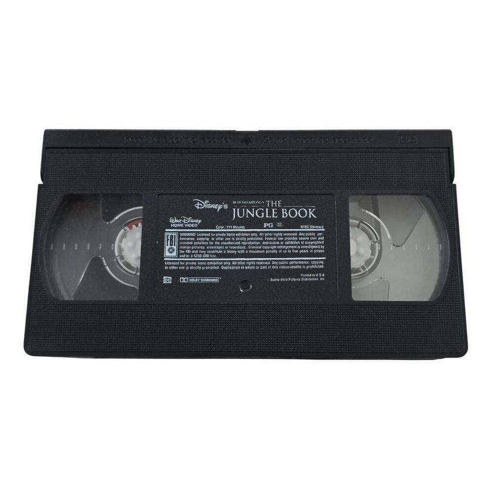 Disney's The Jungle Book VHS NO CASE